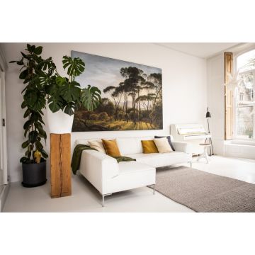 Textielframe aan de wand